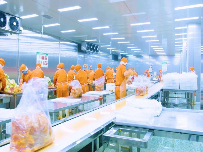 Wastewater from potato chip processing plan