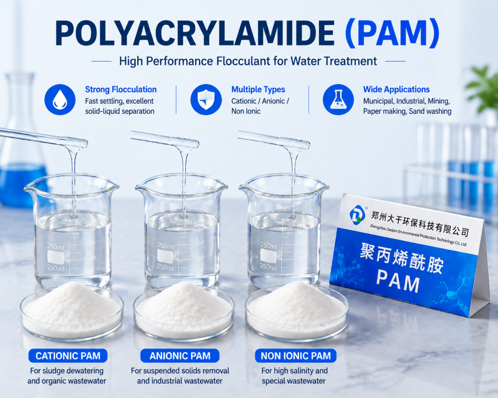 How to Choose the Right Polyacrylamide (PAM)?
