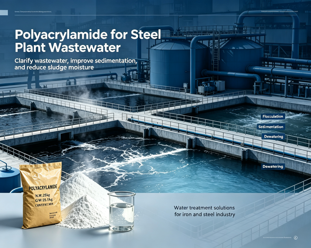 Application of Polyacrylamide (PAM) in Steel Plant Wastewater Treatment