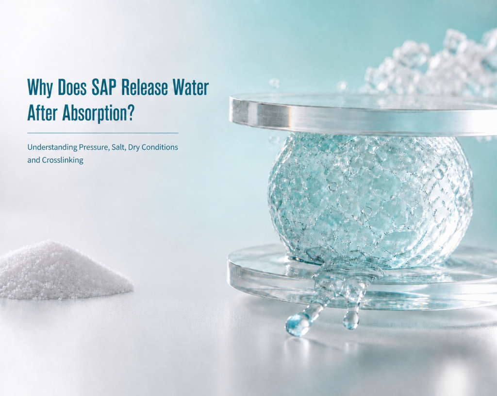 Why Does SAP Release Water After Absorption?