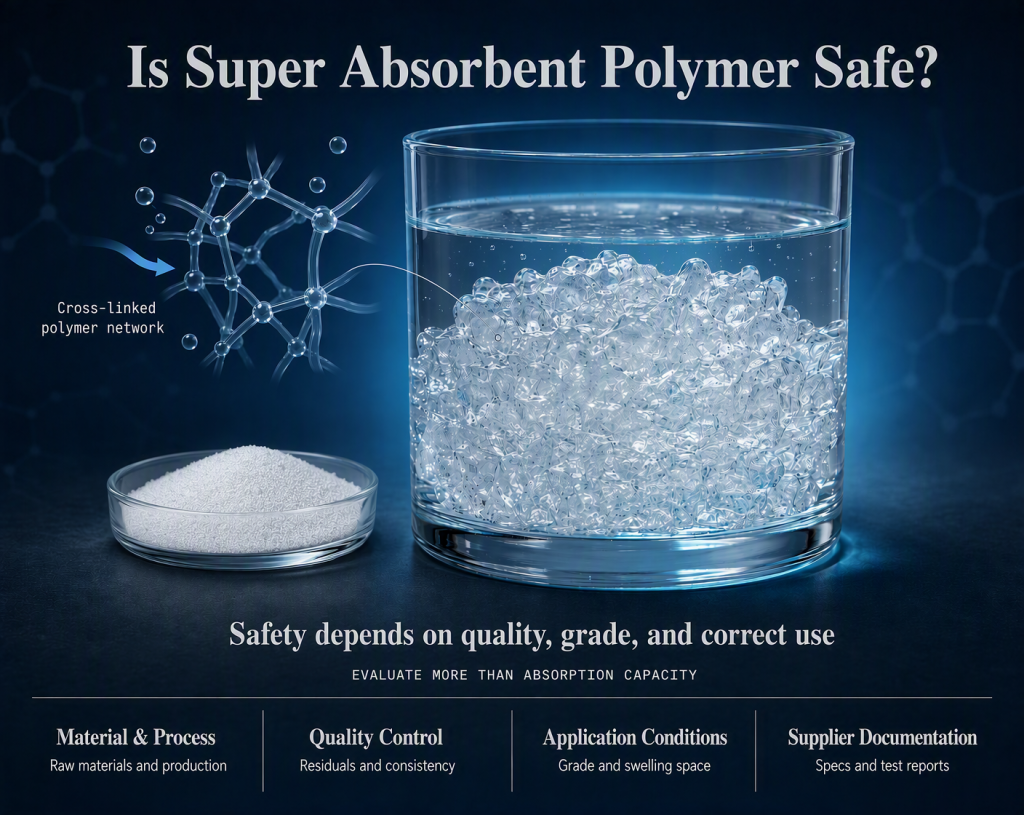 Is Super Absorbent Polymer Safe?